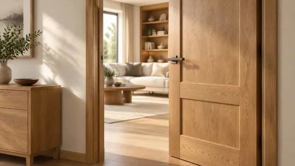 خرید درب چوبی اتاقی با قیمت تولیدی و بدون واسطه در رشت